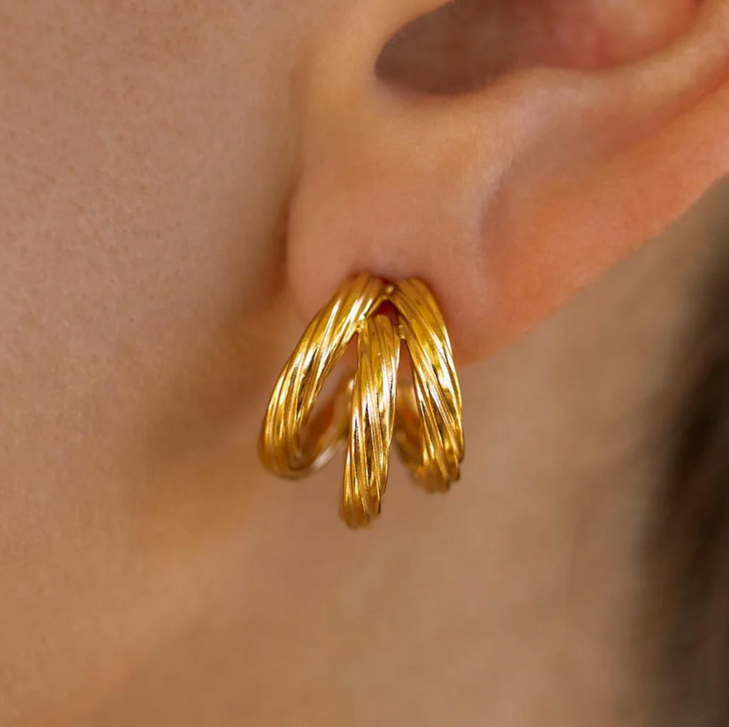NOA EARRINGS-GOLD