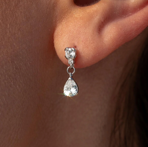 GRACE EARRING-SILVER