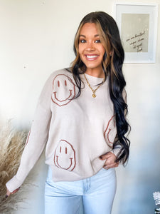 ALL SMILES SWEATER