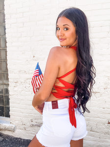 RED, WHITE, & YOU TOP