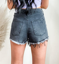 Load image into Gallery viewer, INDIA DENIM SHORTS-BLACK