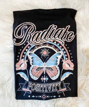Load image into Gallery viewer, RADIATE POSITIVITY GRAPHIC TEE