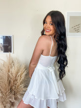 Load image into Gallery viewer, SWEET AND SULTRY DRESS-WHITE