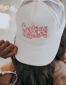 GETTING HITCHED TRUCKER HAT
