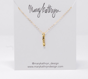 GOLD MAMA NECKLACE