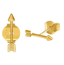 Load image into Gallery viewer, FOLLOW YOUR ARROW STUDS-GOLD