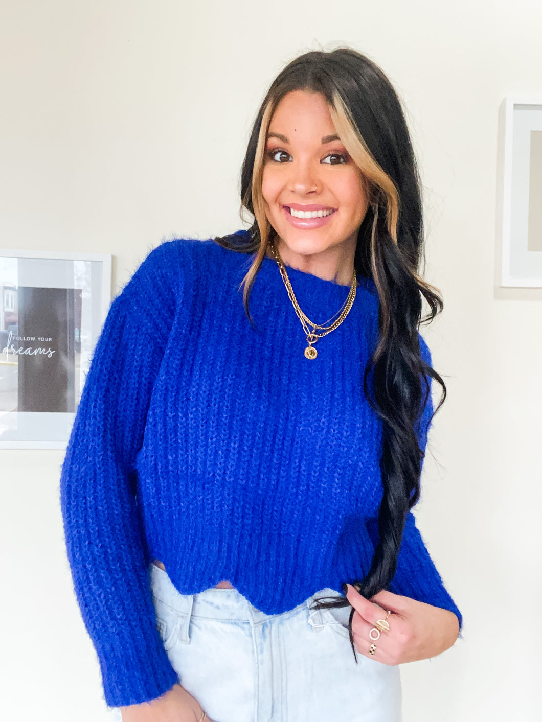 BABY BLUES SWEATER
